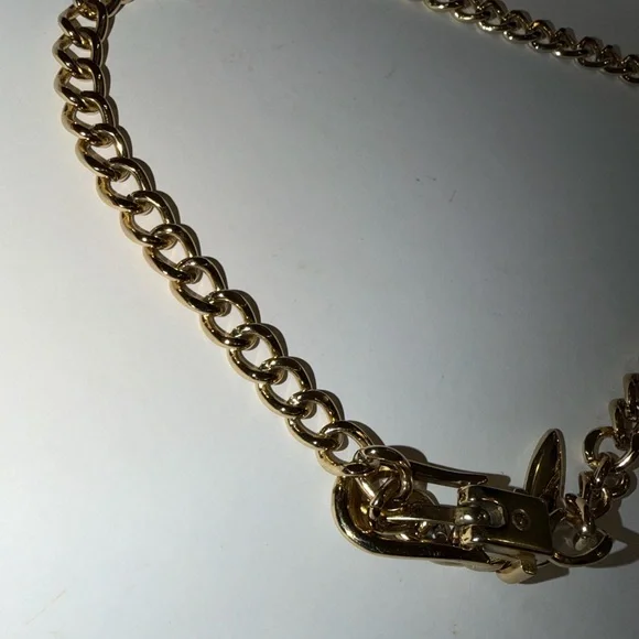 Vintage Gold-Tone Chain Link Belt, Sz XS-SM Could Wear As A Necklace - Picture 10 of 11